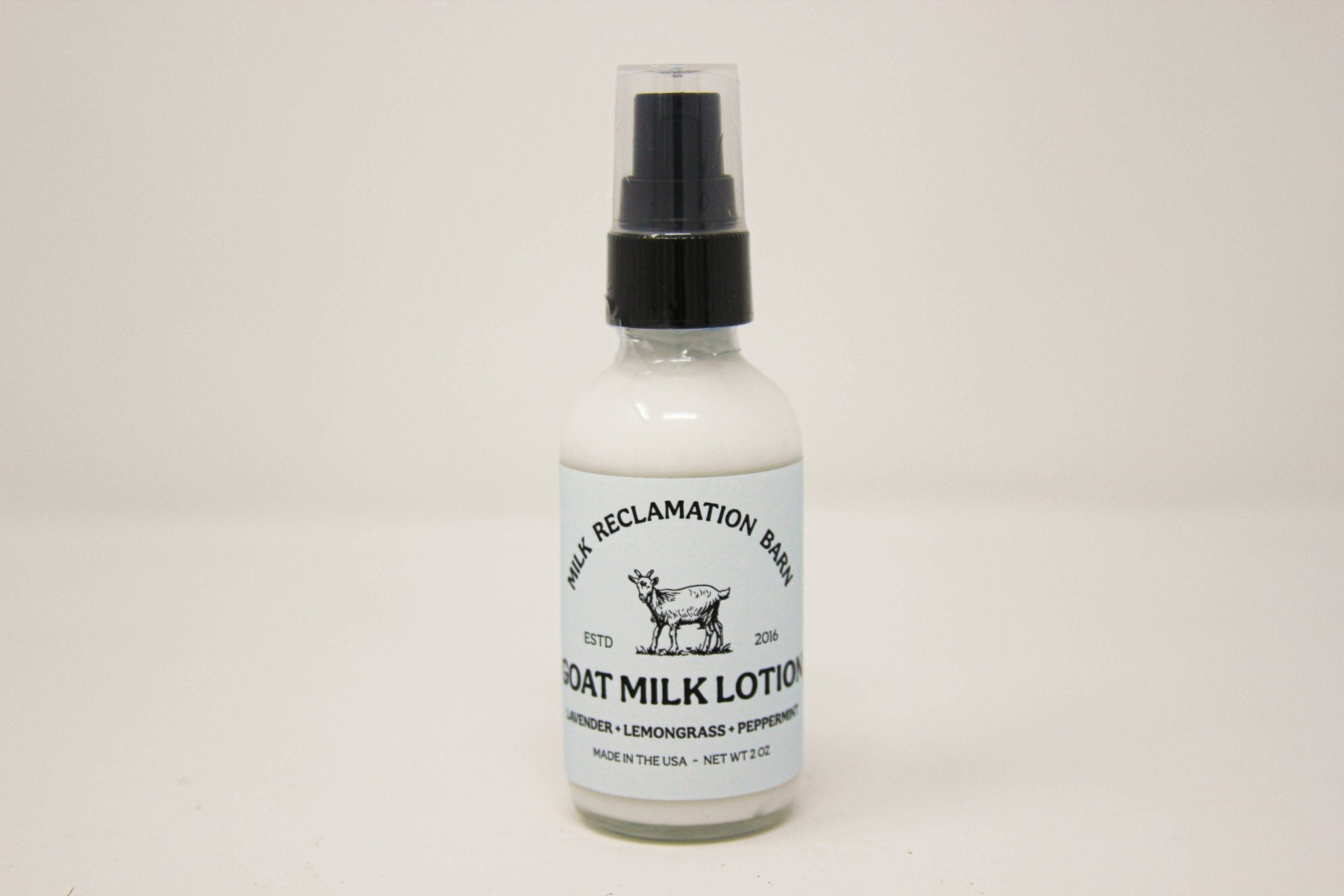 Goat Milk Lotion: Lavender + Lemongrass / 2 oz Traveler - Mercantile213