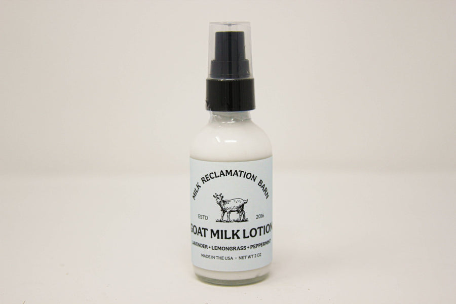 Goat Milk Lotion: Lavender + Lemongrass / 2 oz Traveler - Mercantile213