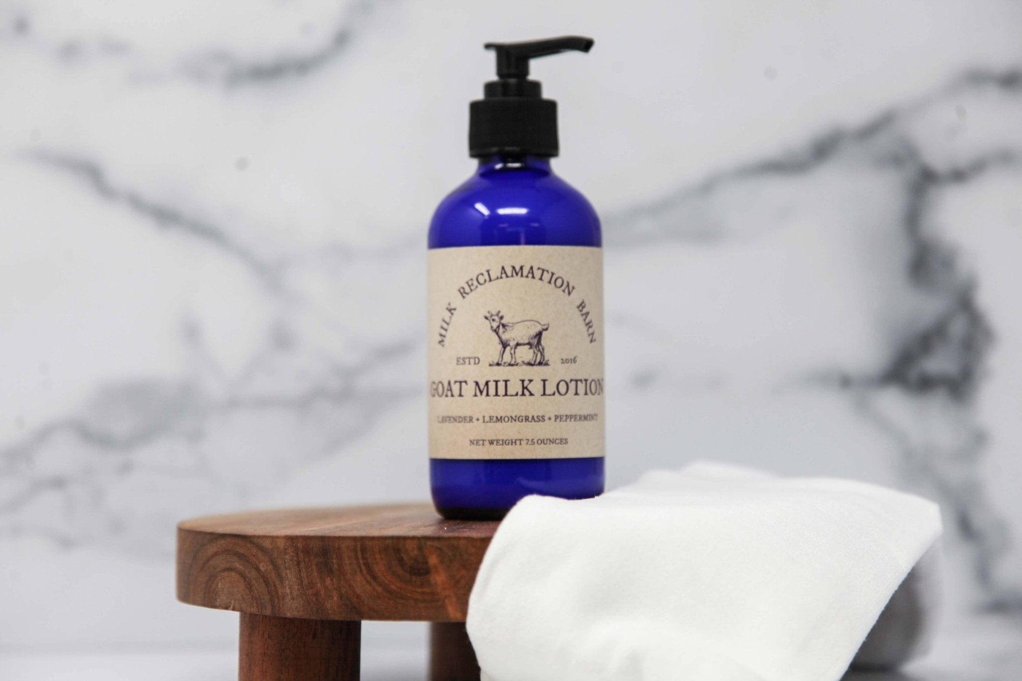 Goat Milk Lotion: Lavender + Lemongrass / 2 oz Traveler - Mercantile213