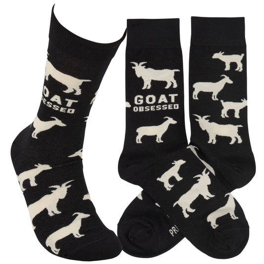 Goat Obsessed Socks - Mercantile213