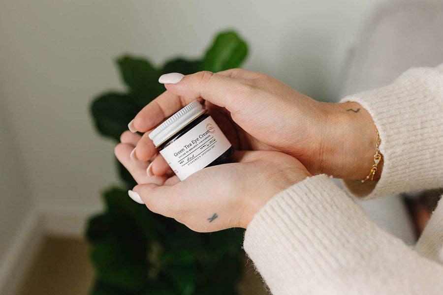 Green Tea Under Eye Cream, Herbal Remedy - Mercantile213