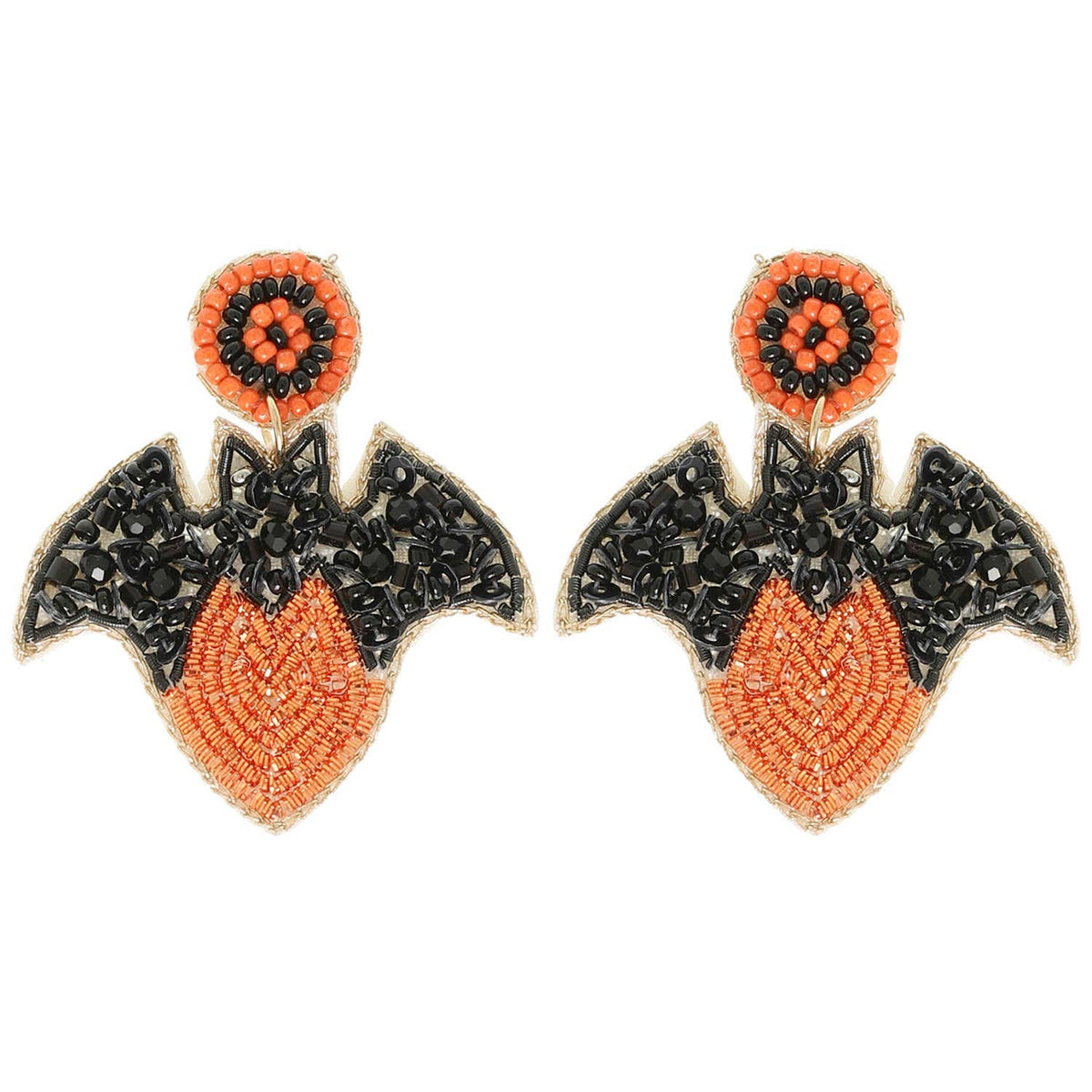 Halloween Bat Earrings - Mercantile213
