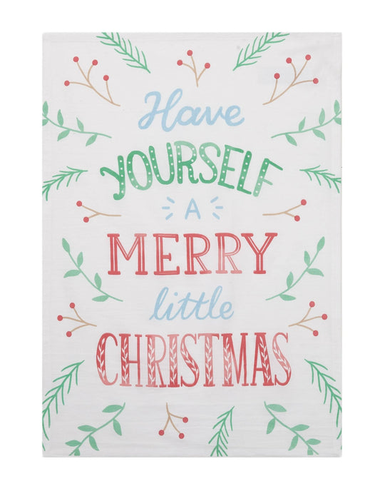 Have Yourself A Merry Little Christmas Kitchen Towel - Mercantile213
