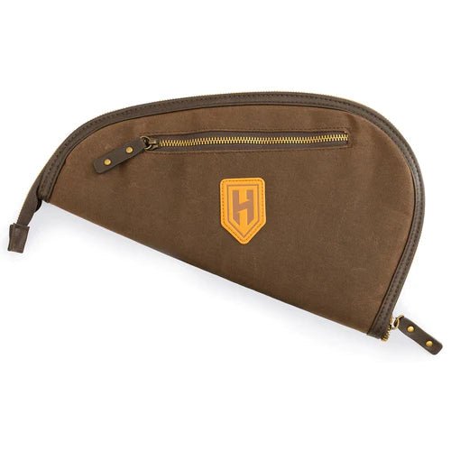 HeyBo Waxed Pistol Case - Brown - Mercantile213