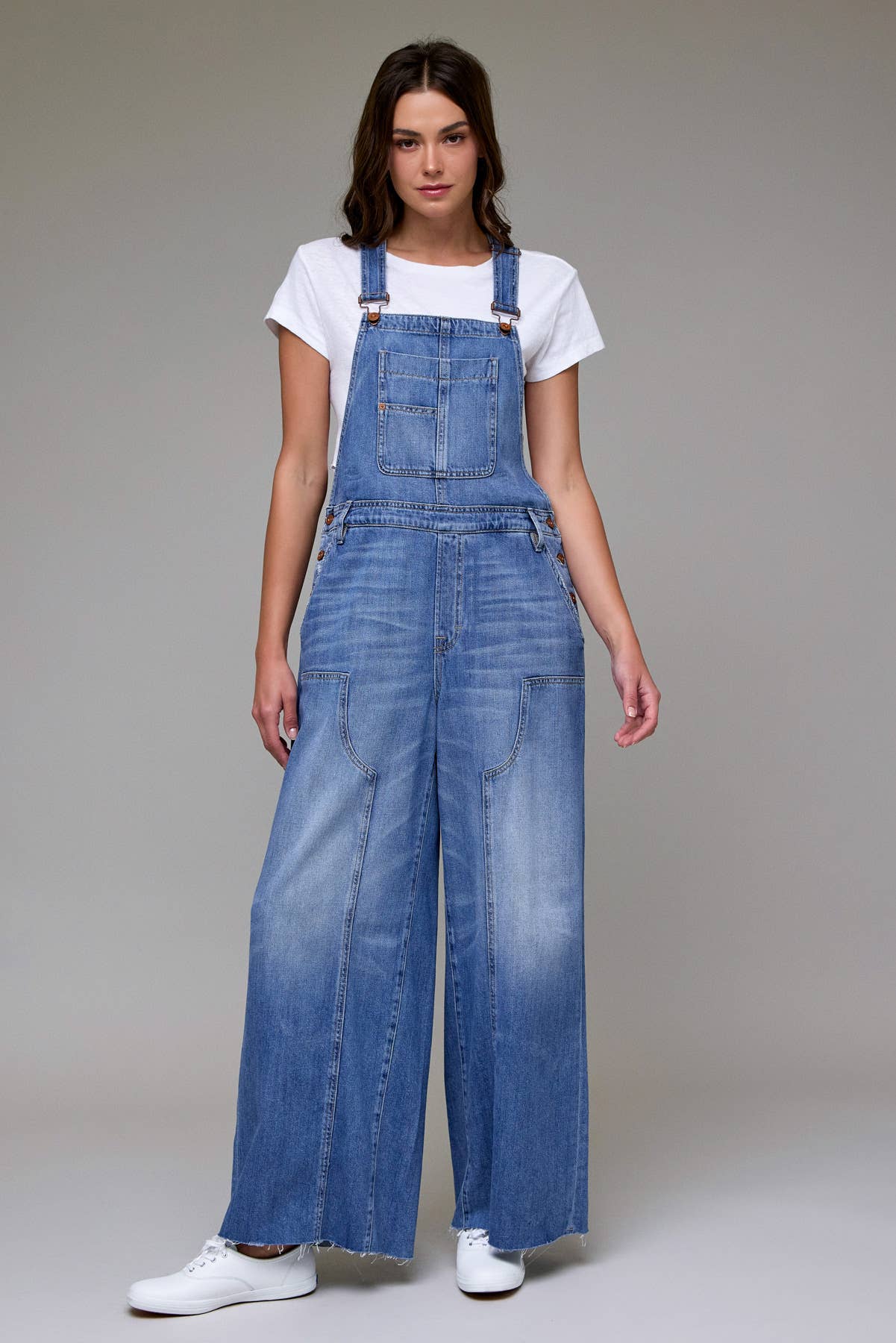 Hidden Denim Overalls - Mercantile213