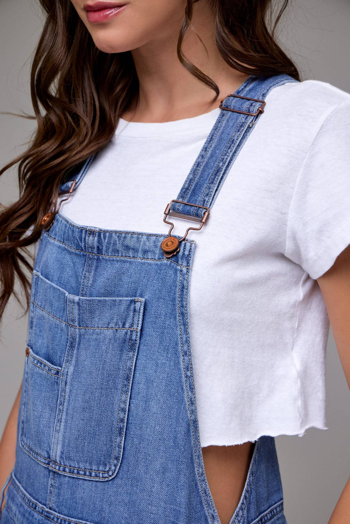 Hidden Denim Overalls - Mercantile213