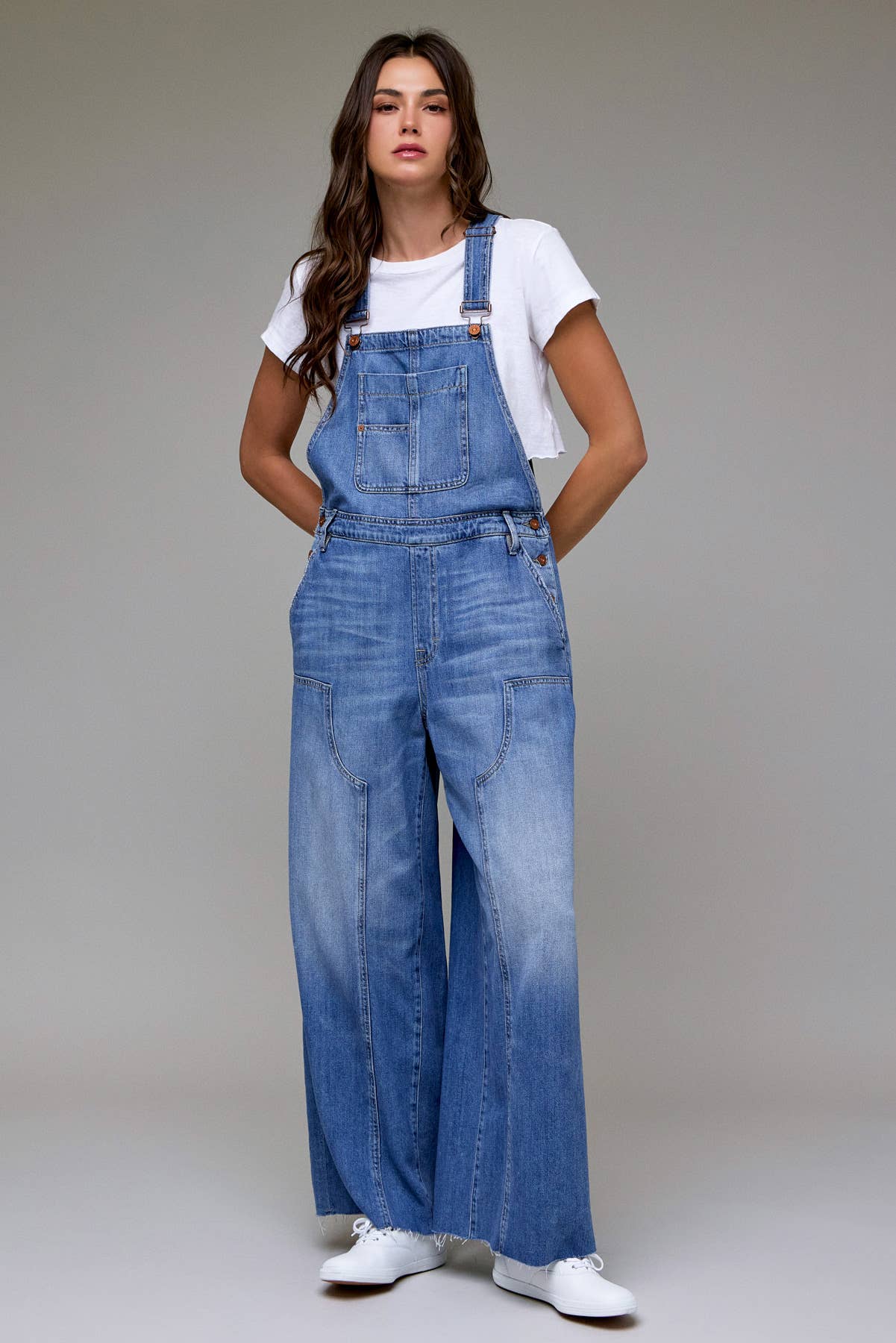 Hidden Denim Overalls - Mercantile213