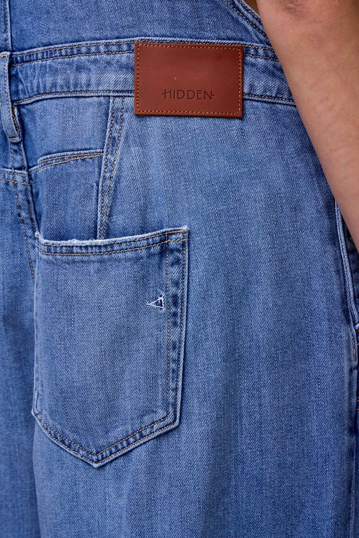 Hidden Denim Overalls - Mercantile213