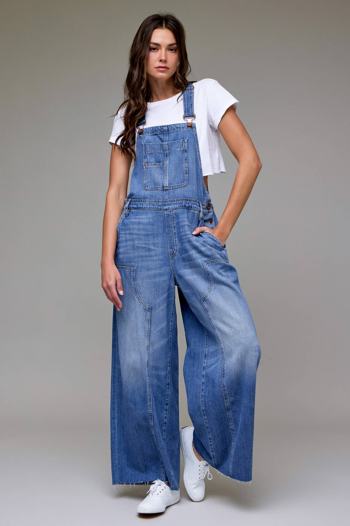 Hidden Denim Overalls - Mercantile213