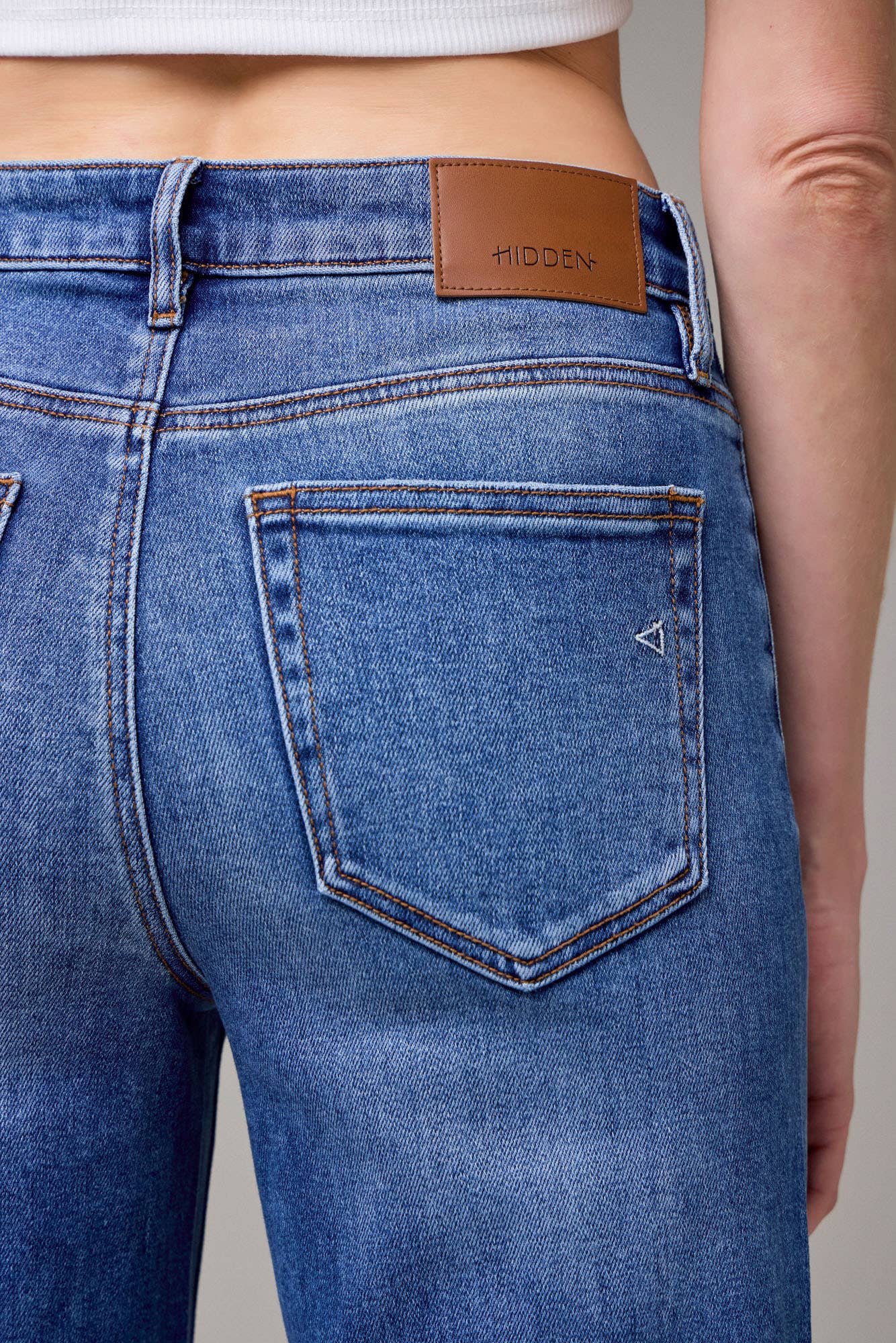 Hidden High Rise Cuffed Comfort Flare - HD3349CF - Mercantile213