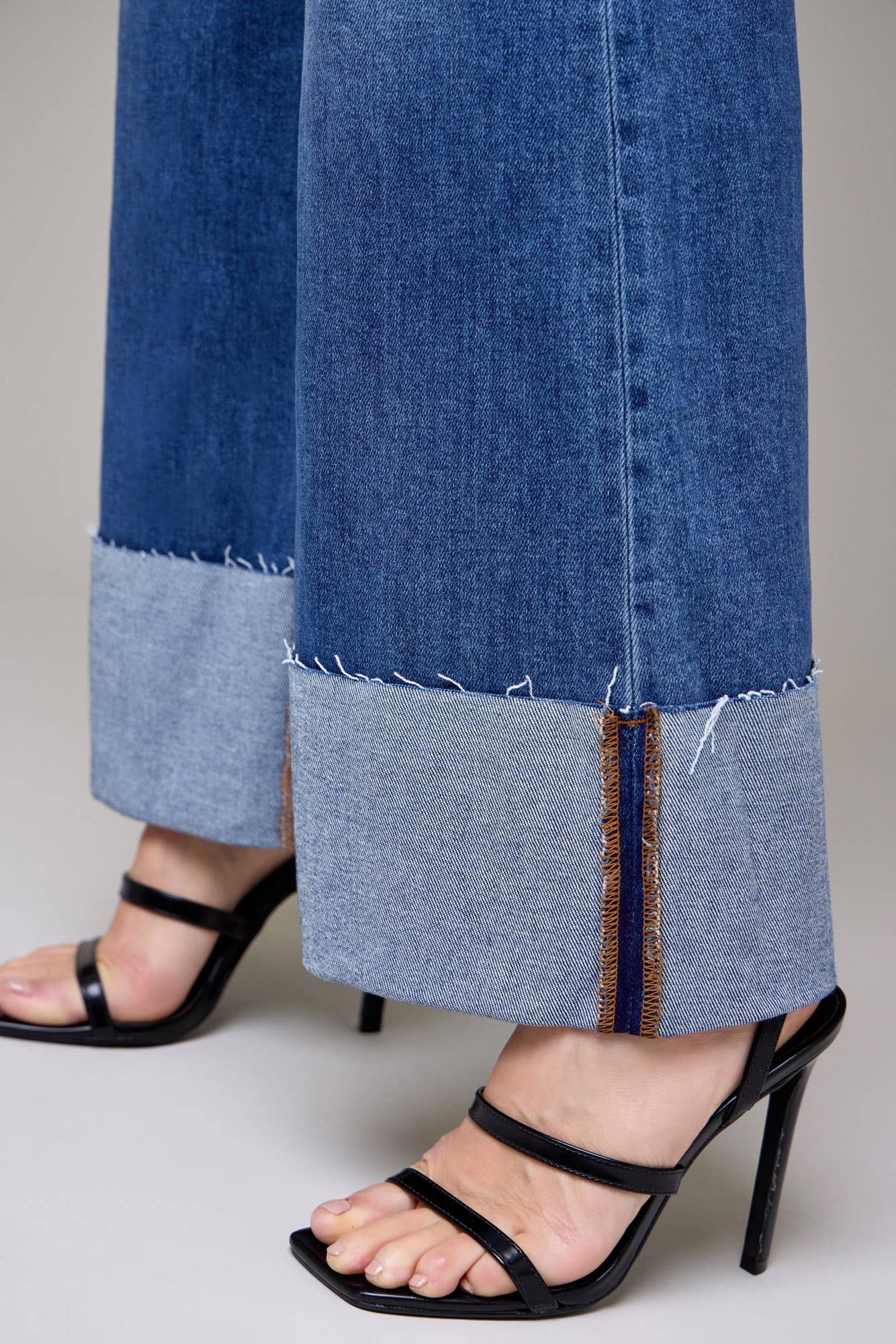 Hidden High Rise Cuffed Comfort Flare - HD3349CF - Mercantile213