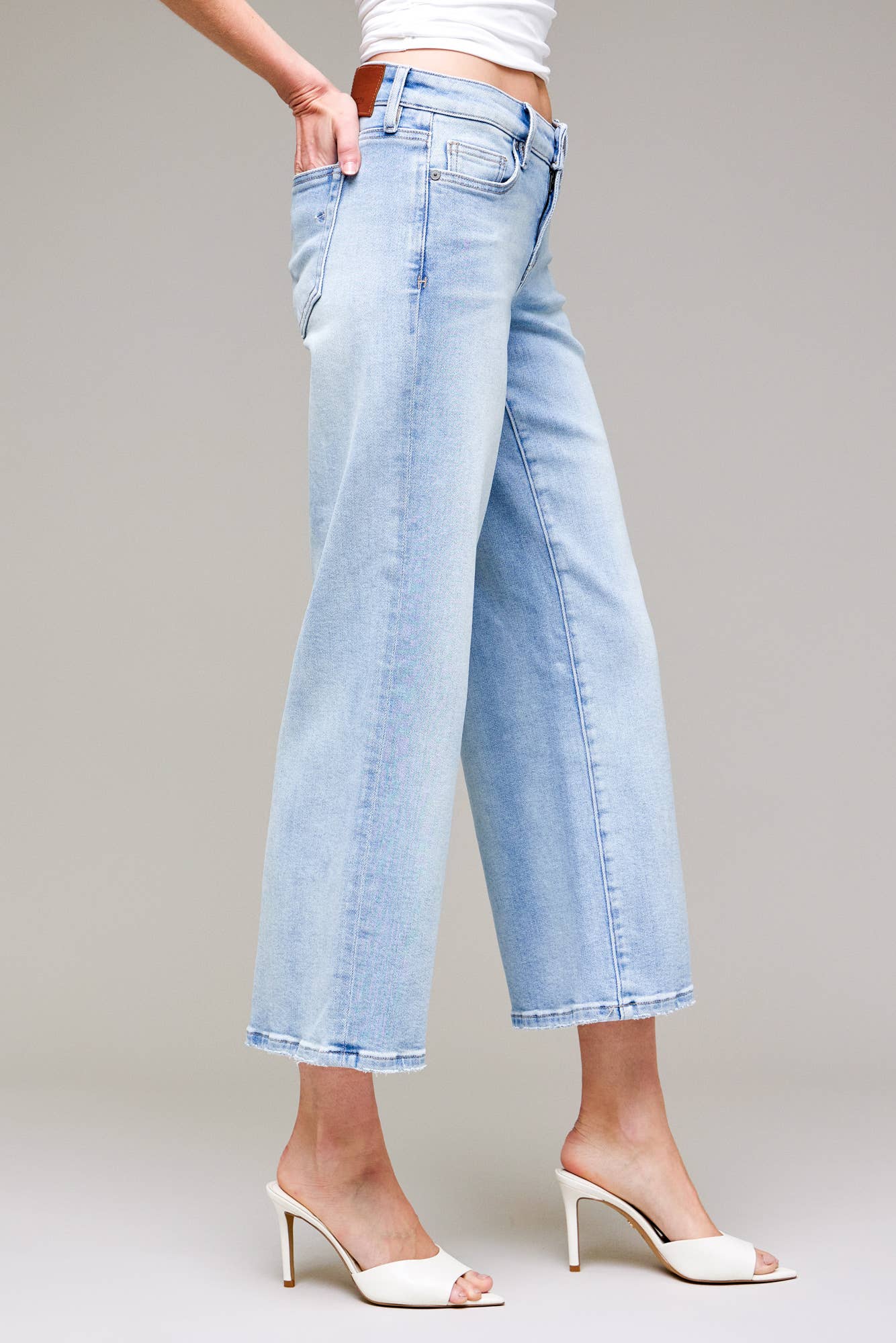 Hidden Mid Rise Dad Jean - HD9735PD - LT - Mercantile213