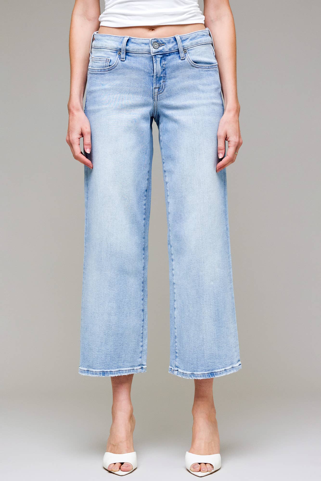 Hidden Mid Rise Dad Jean - HD9735PD - LT - Mercantile213