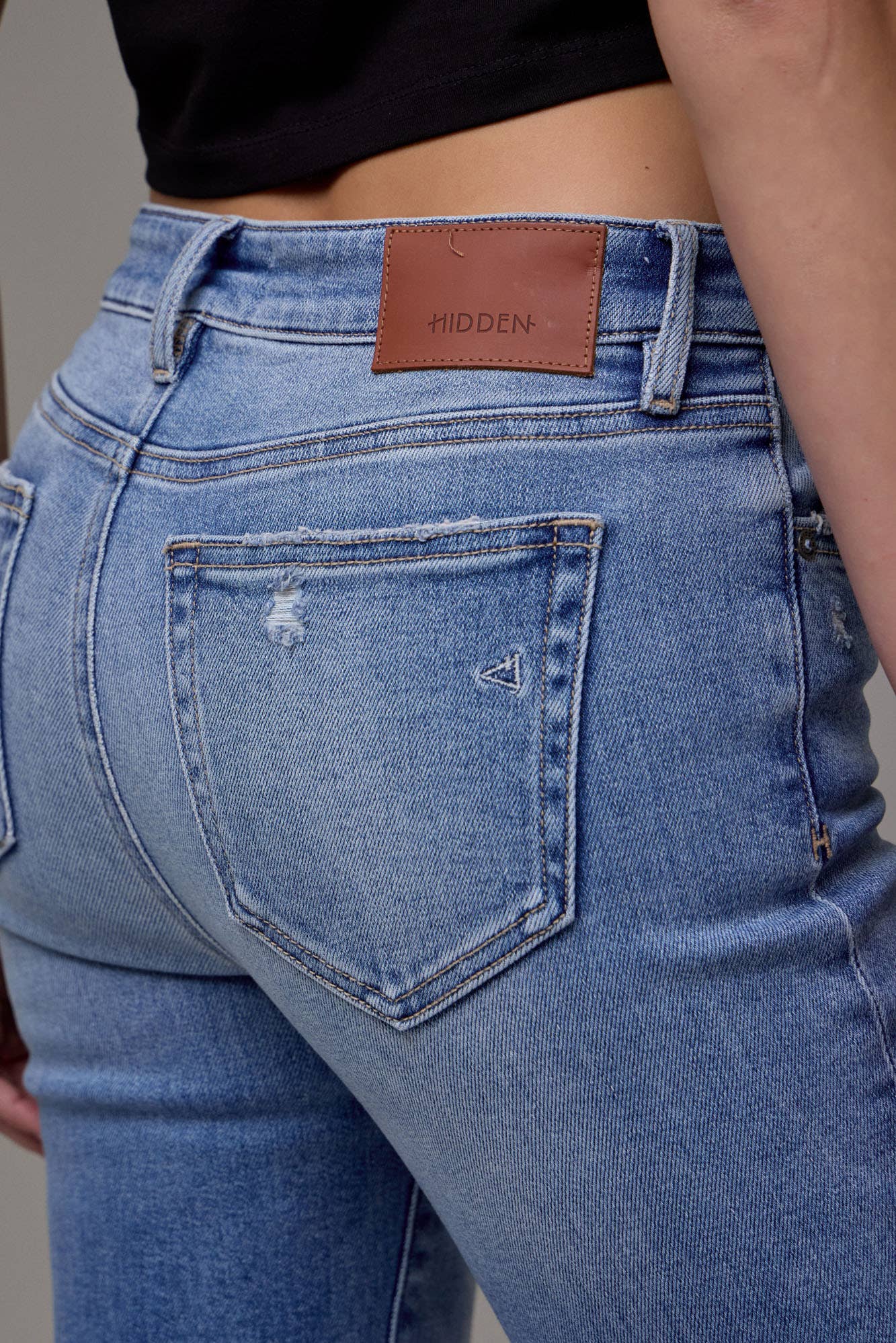 Hidden Mid Rise Flare - HD3307 - Mercantile213