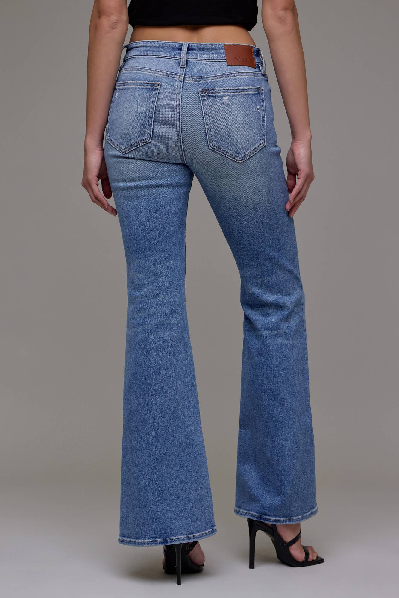 Hidden Mid Rise Flare - HD3307 - Mercantile213