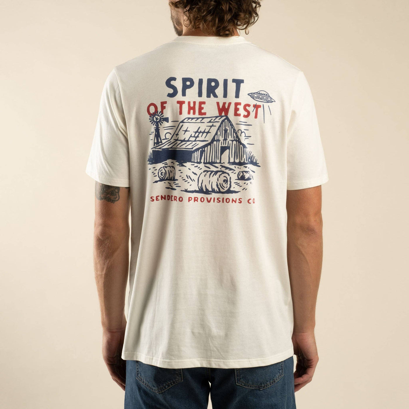 High Plains T-Shirt: Vintage White - Mercantile213