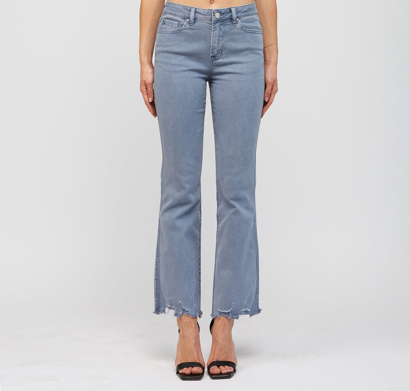 High Rise Flare Crop - MDP - F3139BS - Mercantile213