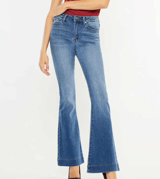 High Rise Flare KC7124M - Mercantile213