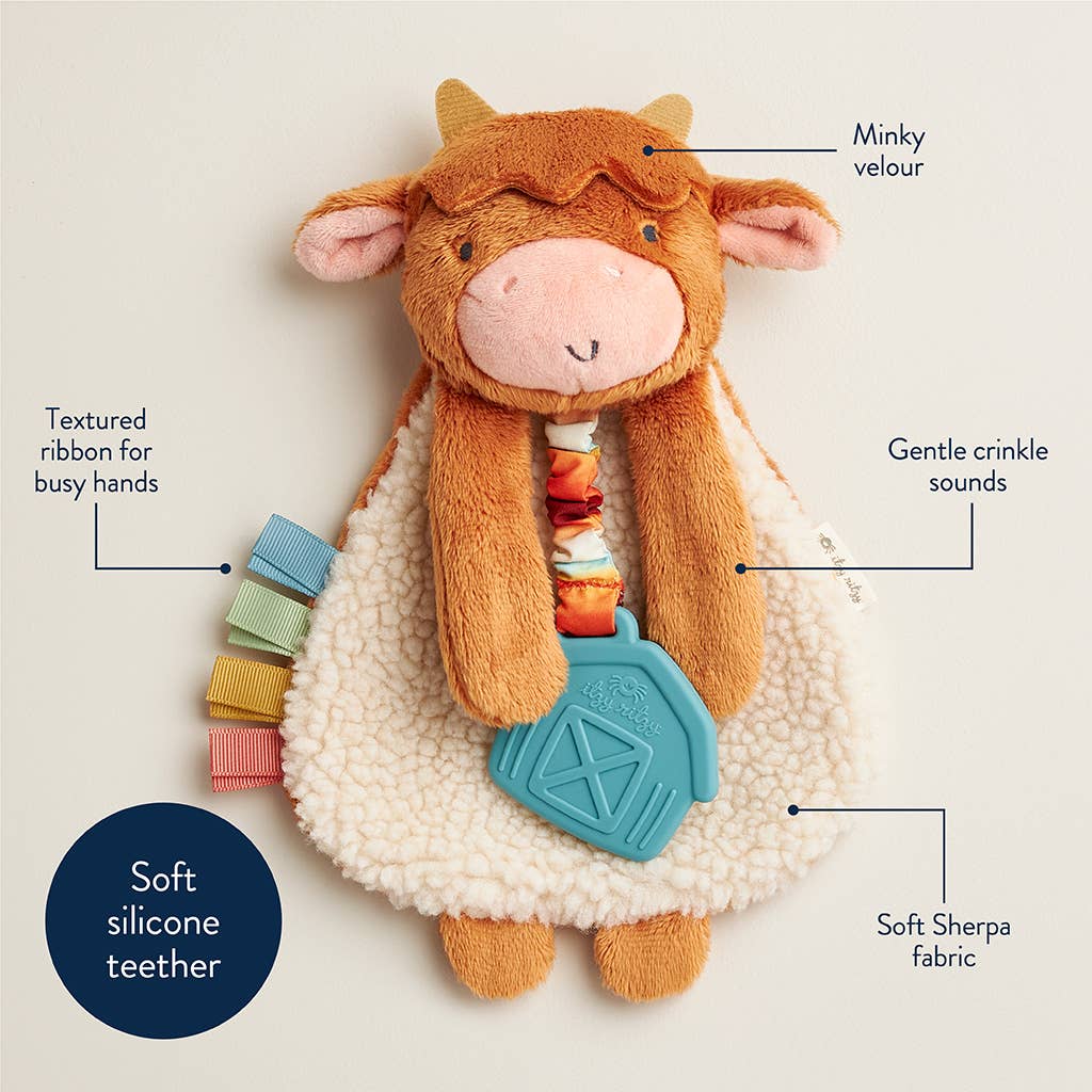 Highland Cow Itzy Friends Lovey™ Plush - Mercantile213