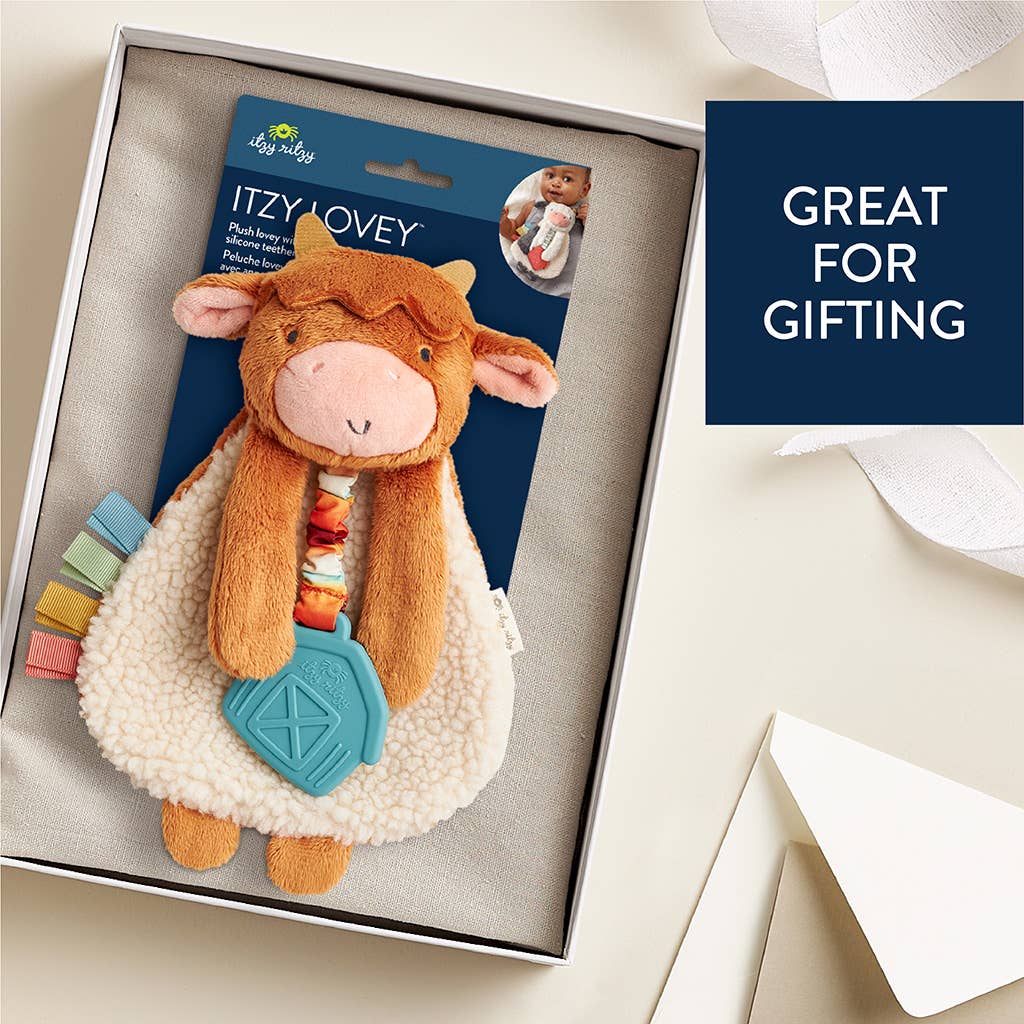 Highland Cow Itzy Friends Lovey™ Plush - Mercantile213