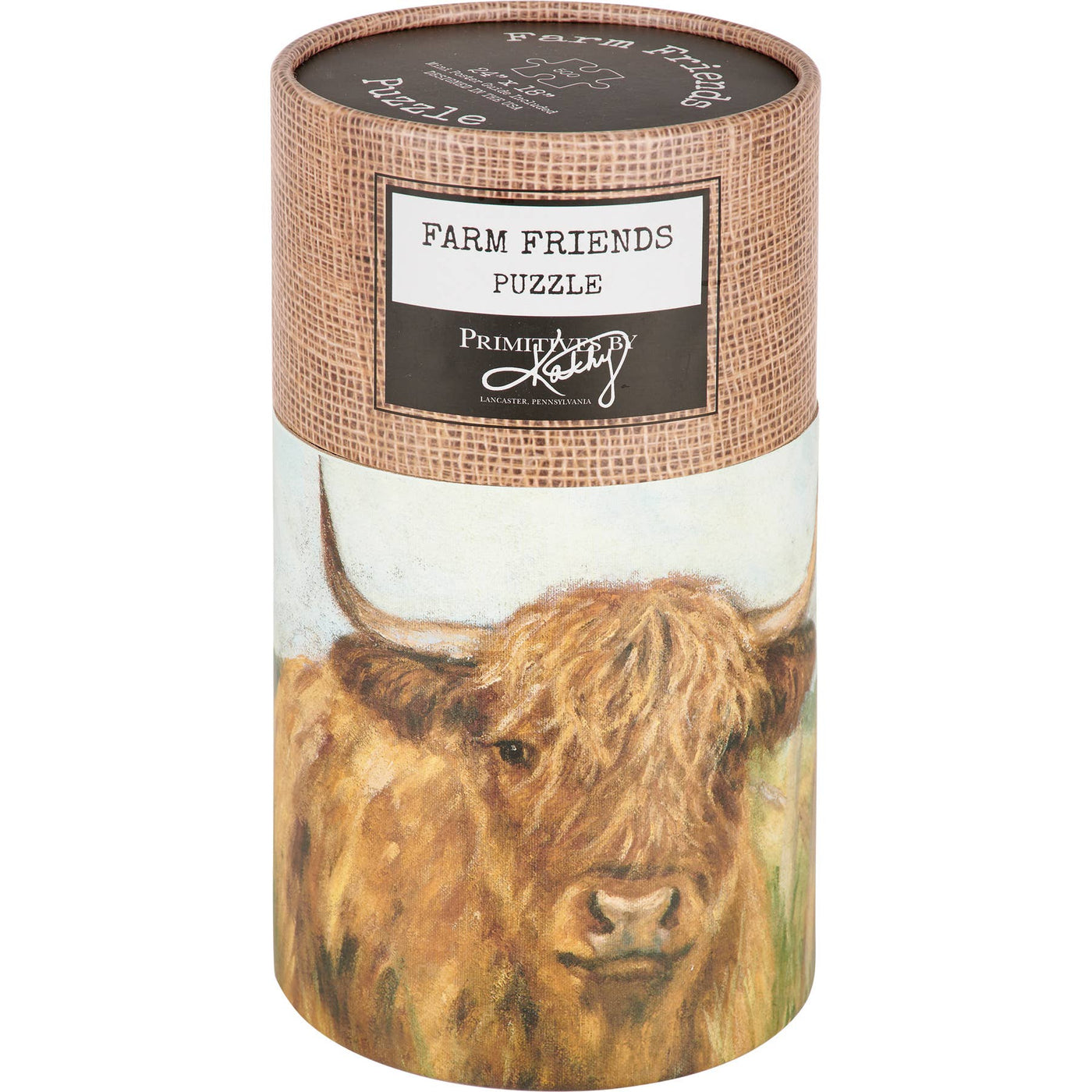 Highland Cow Puzzle - Mercantile213