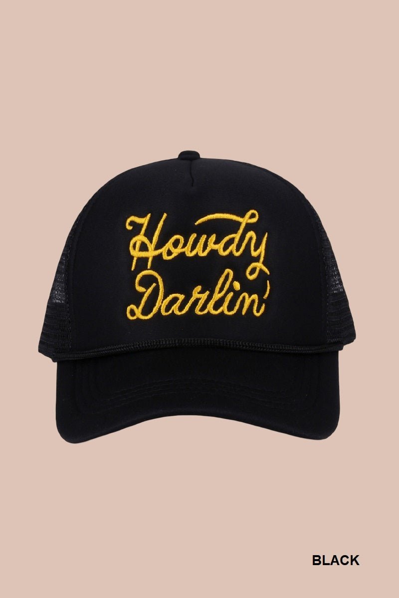 Howdy Darlin' Trucker Hat - Mercantile213