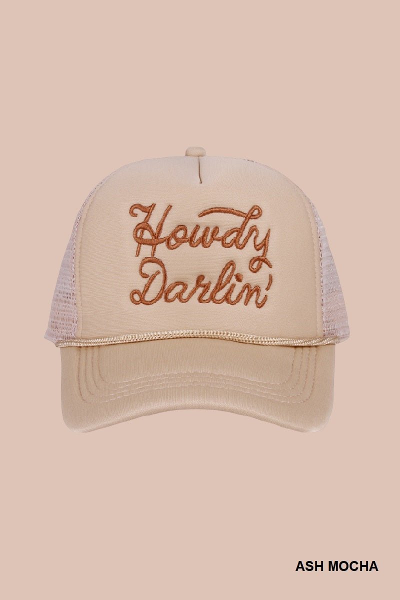 Howdy Darlin' Trucker Hat - Mercantile213