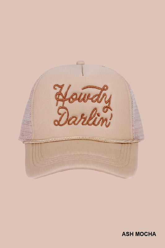 Howdy Darlin' Trucker Hat - Mercantile213