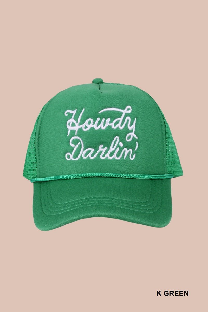 Howdy Darlin' Trucker Hat - Mercantile213