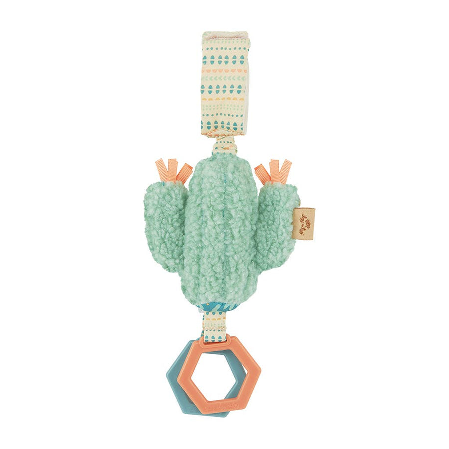 Itzy Friends Ritzy Jingle™ Attachable Travel Toy: Cactus - Mercantile213