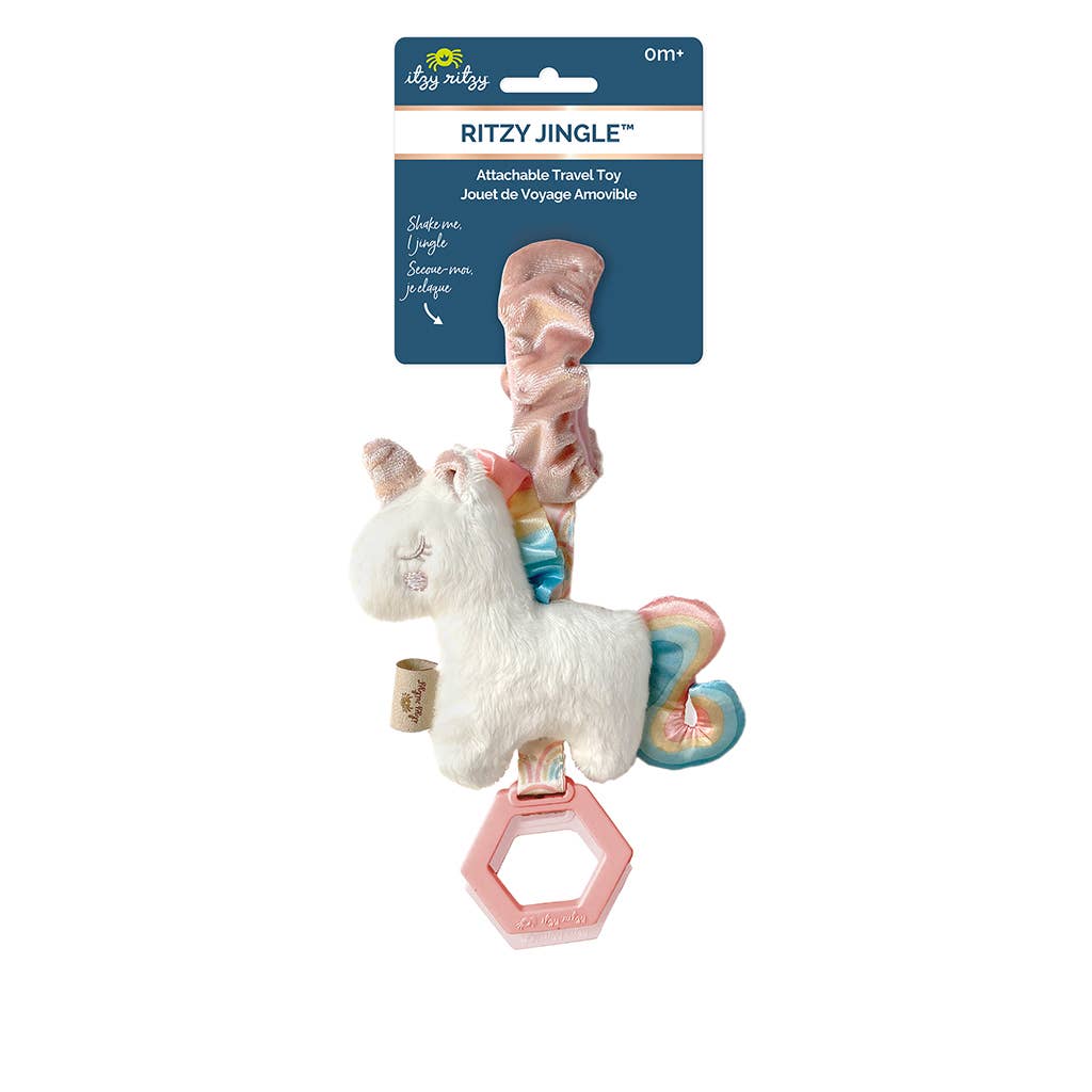 Itzy Friends Ritzy Jingle™ Attachable Travel Toy: Cactus - Mercantile213