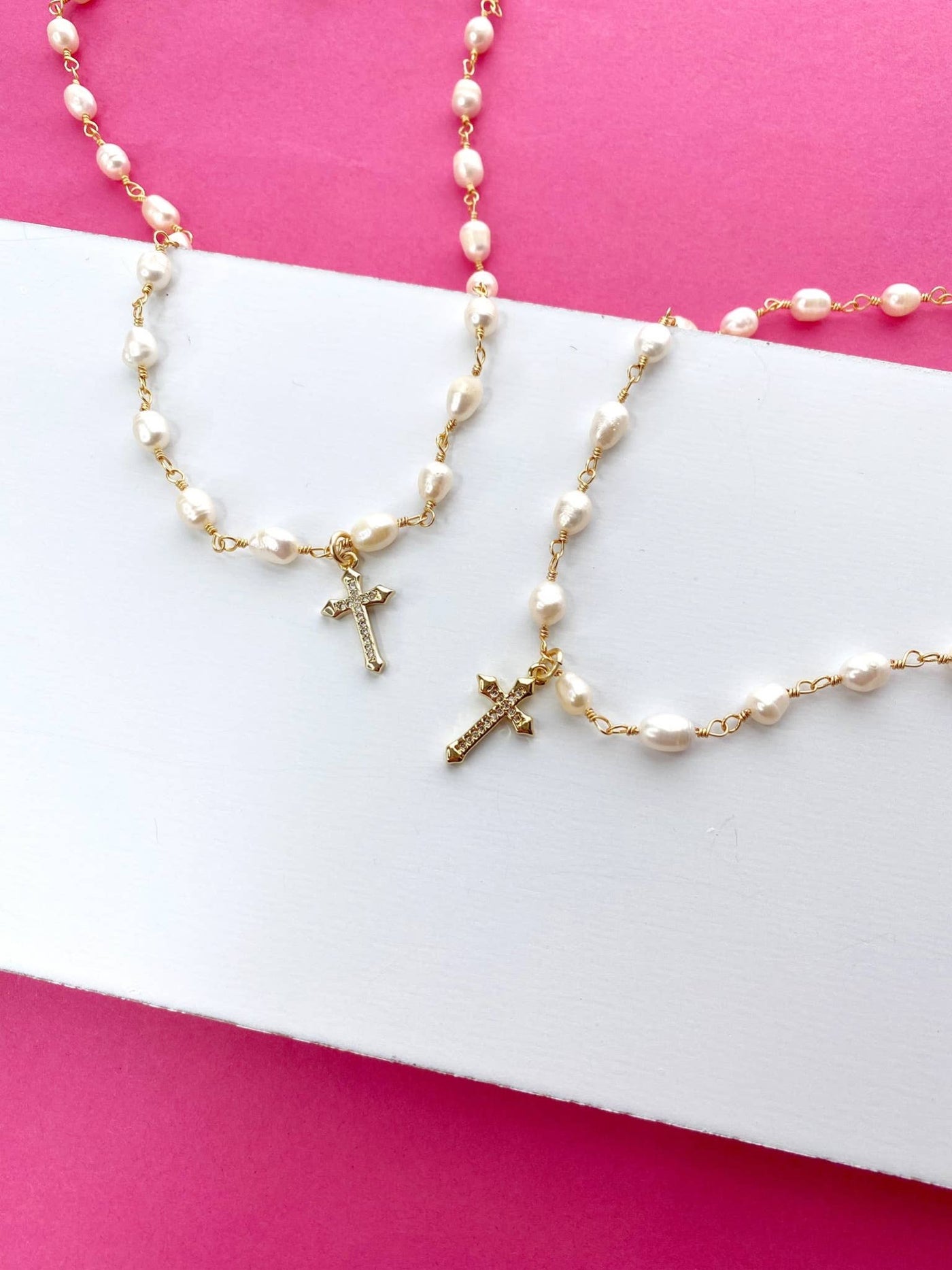 Jacee Cross Necklace - Mercantile213