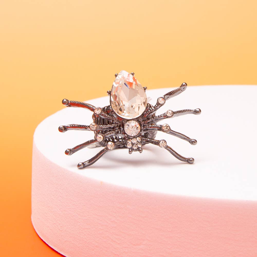Jeweled Spider Stretch Ring - Mercantile213