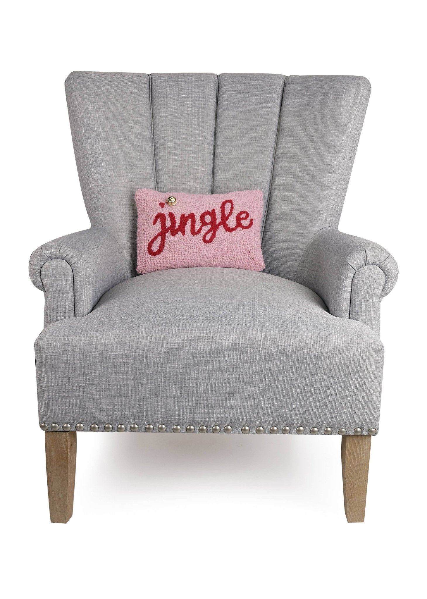 Jingle w/Bell Hook Pillow - Mercantile213