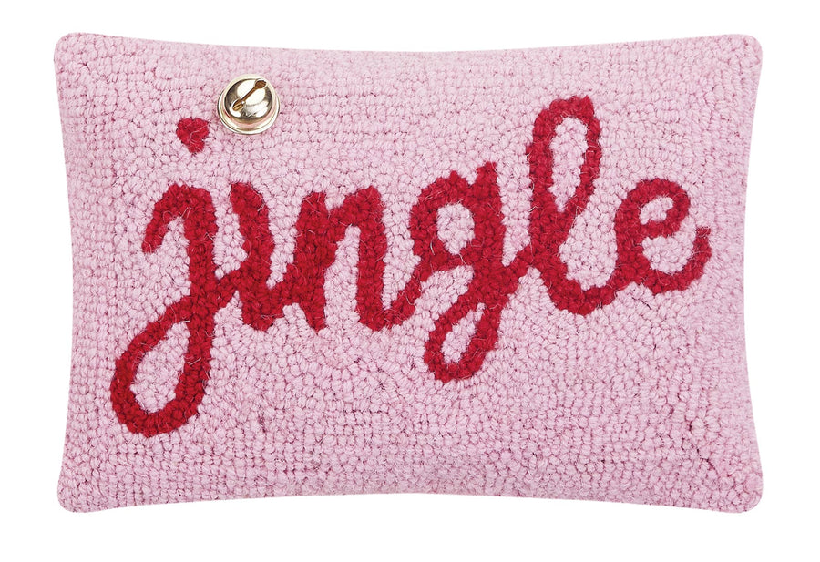 Jingle w/Bell Hook Pillow - Mercantile213