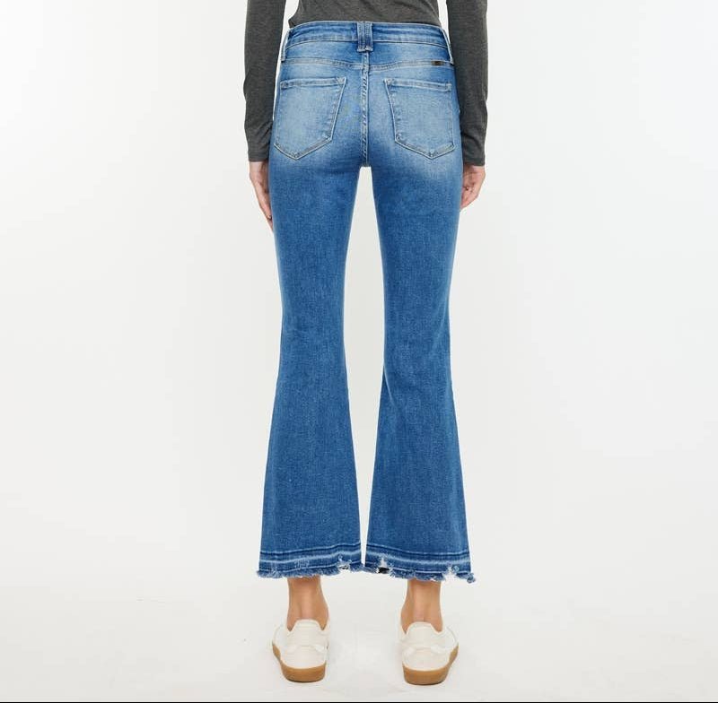 KanCan High Rise Crop Bootcut - KC20021M - Mercantile213