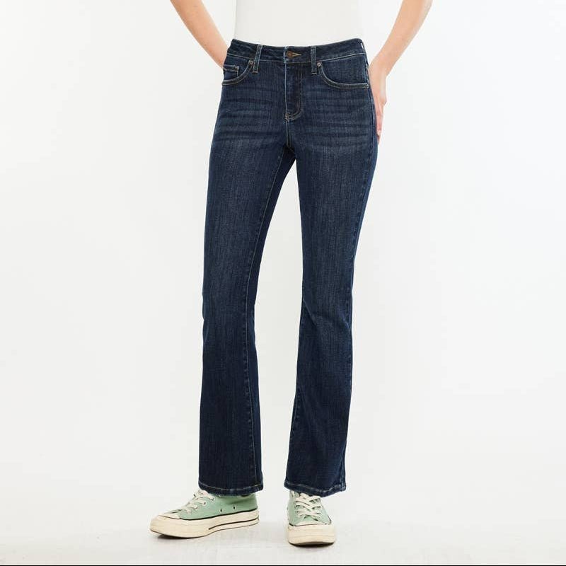 Kancan Mid Rise Bootcut - KC70097D - Mercantile213