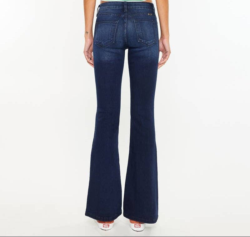 KanCan Mid Rise Flare - KC6102D - Mercantile213