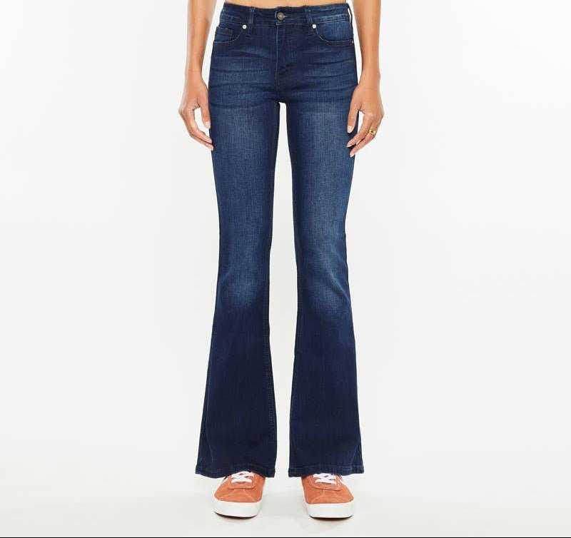 KanCan Mid Rise Flare - KC6102D - Mercantile213