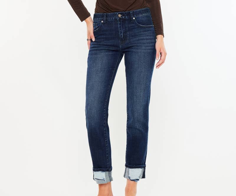 KanCan Mid Rise Skinny Straight - KC70003D - Mercantile213