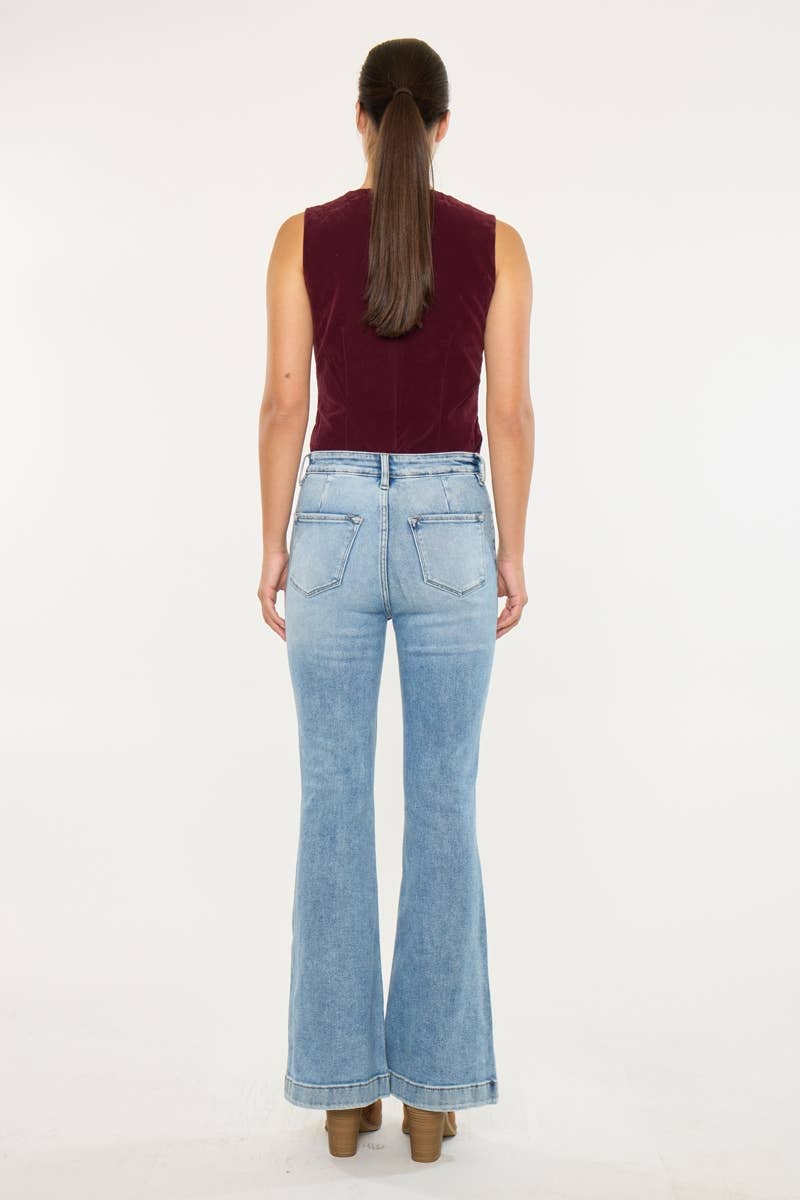 Kancan Trouser Flare Jeans - KC8596L - Mercantile213