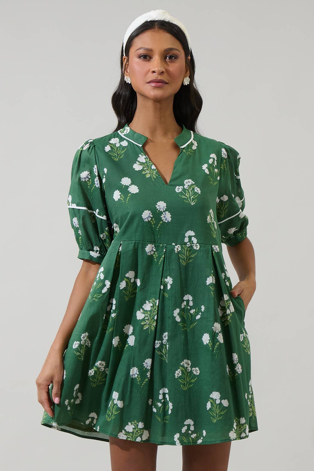 Kestrel Floral Mini Dress - Mercantile213