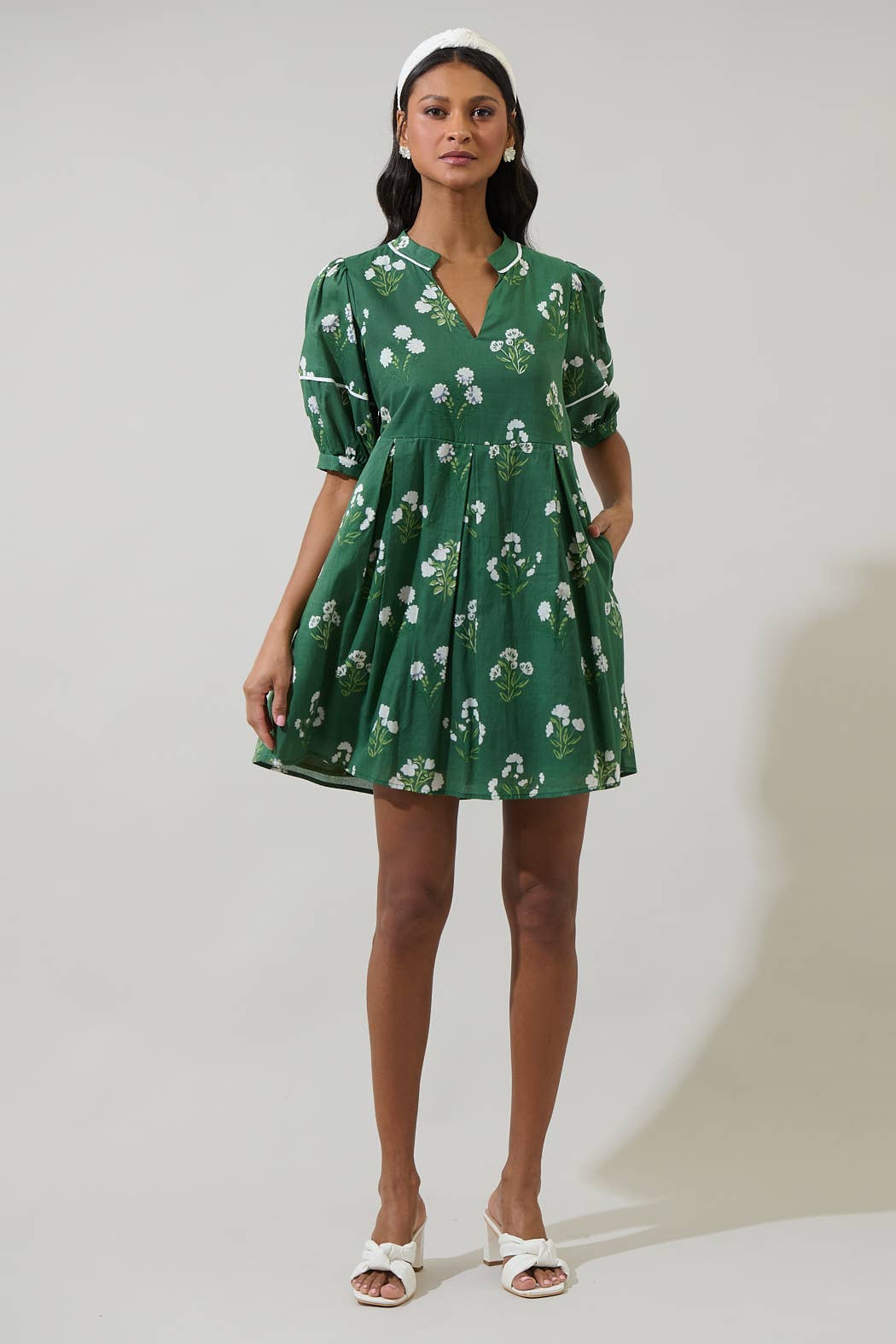 Kestrel Floral Mini Dress - Mercantile213