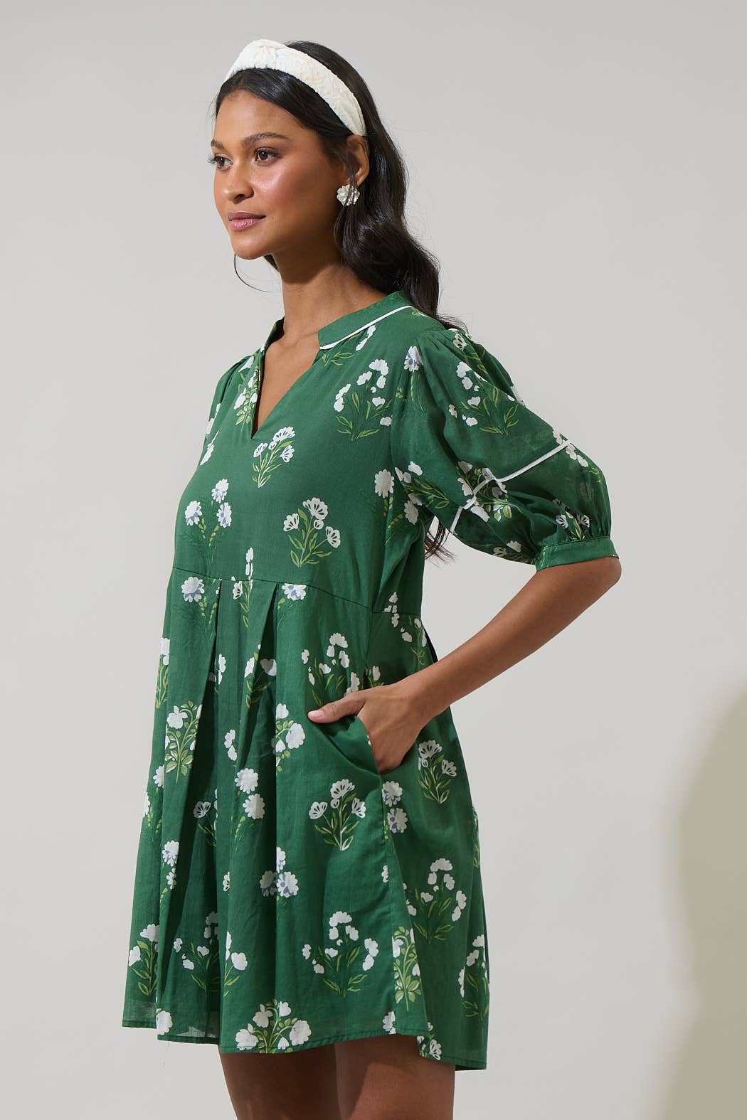 Kestrel Floral Mini Dress - Mercantile213