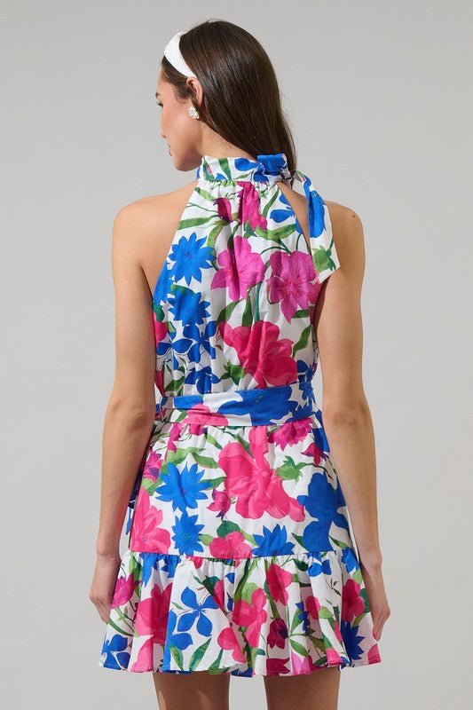 Liran Floral Mini Dress - Mercantile213