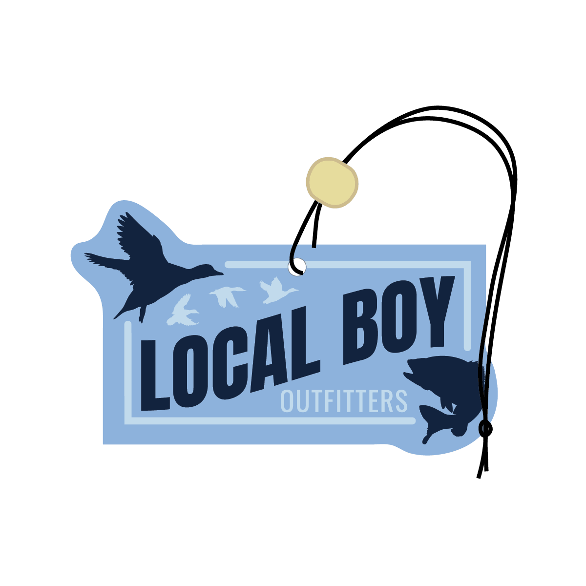 Local Boy Air Freshener: Cast & Blast - Mercantile213