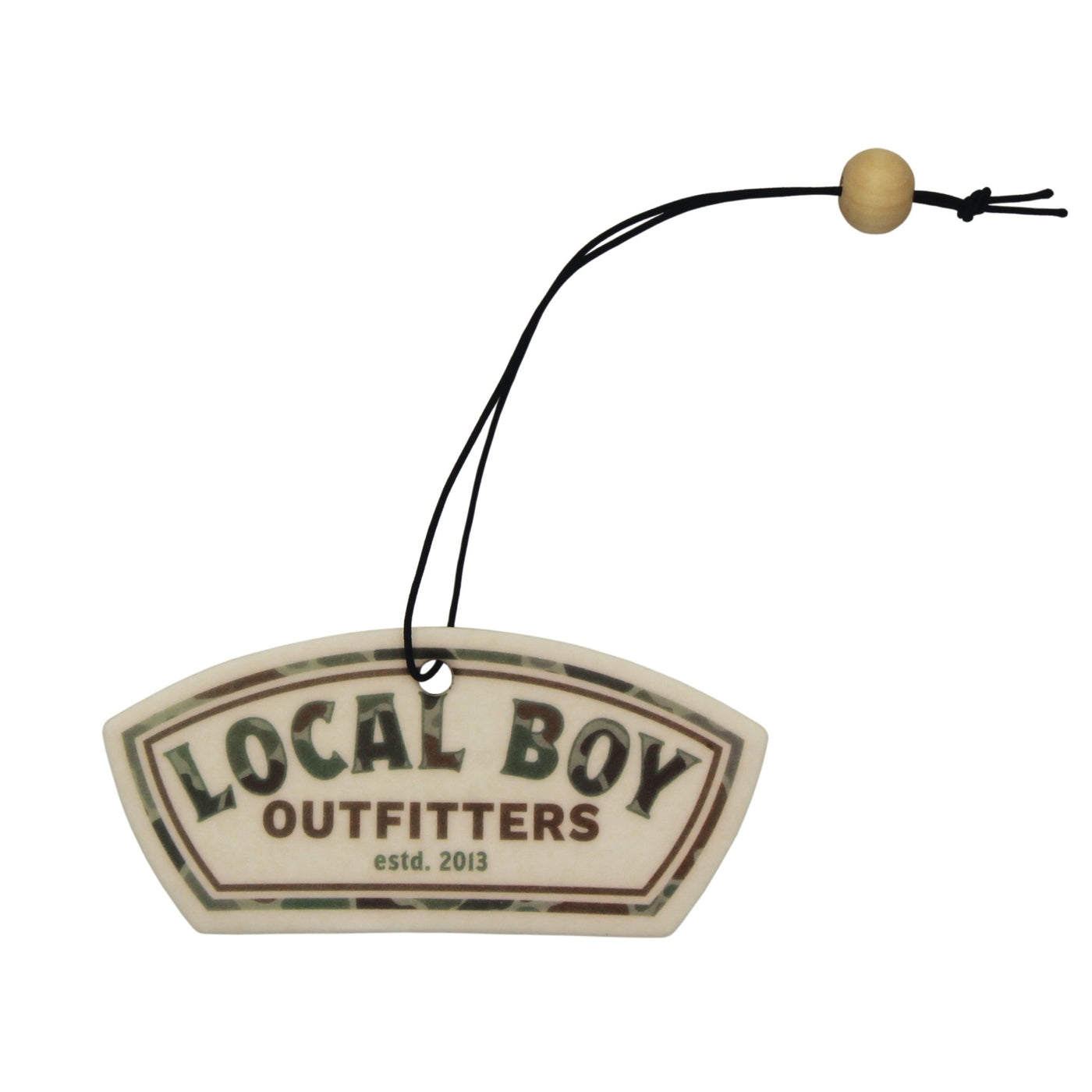 Local Boy Air Freshener Forest Camo Label - Mercantile213