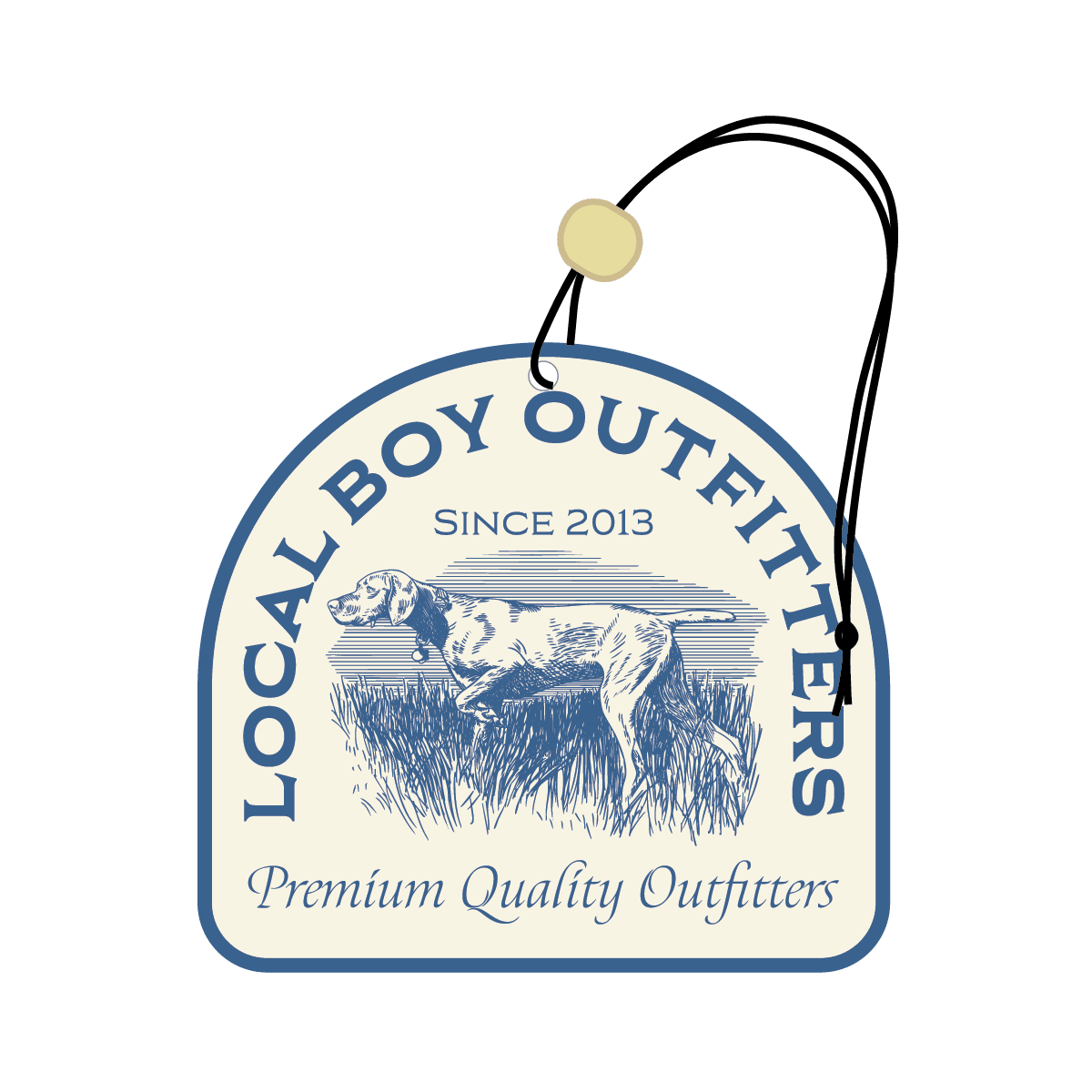 Local Boy Air Freshener: Vintage Pointer - Mercantile213