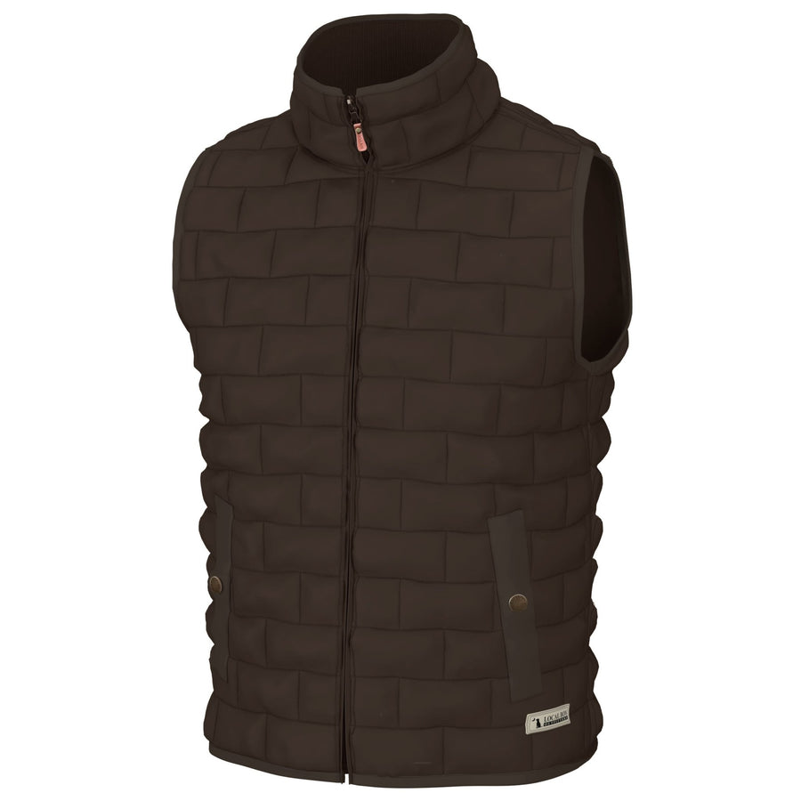 Local Boy Brick Quilted Vest - COF - Mercantile213
