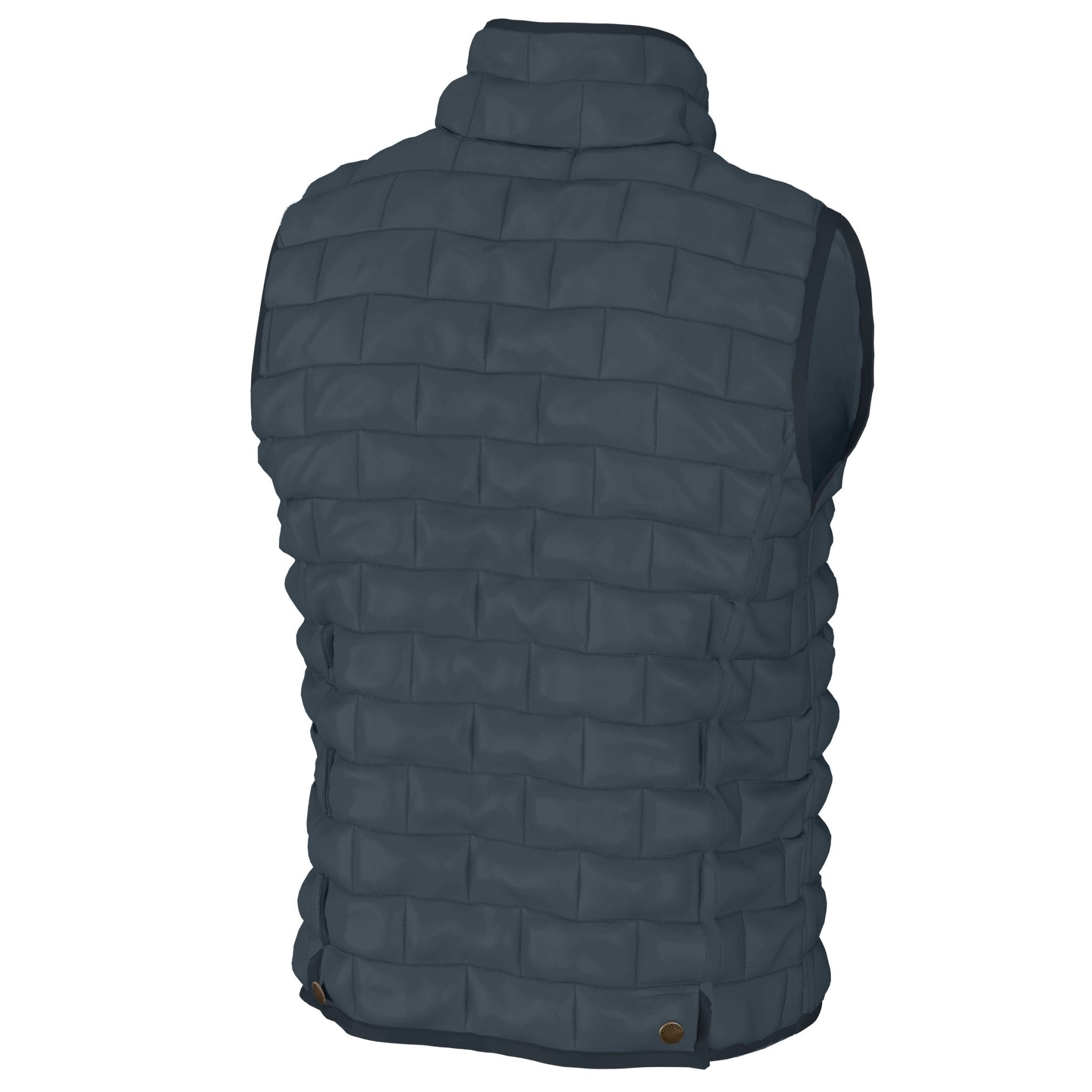 Local Boy Brick Quilted Vest - SLT - Mercantile213